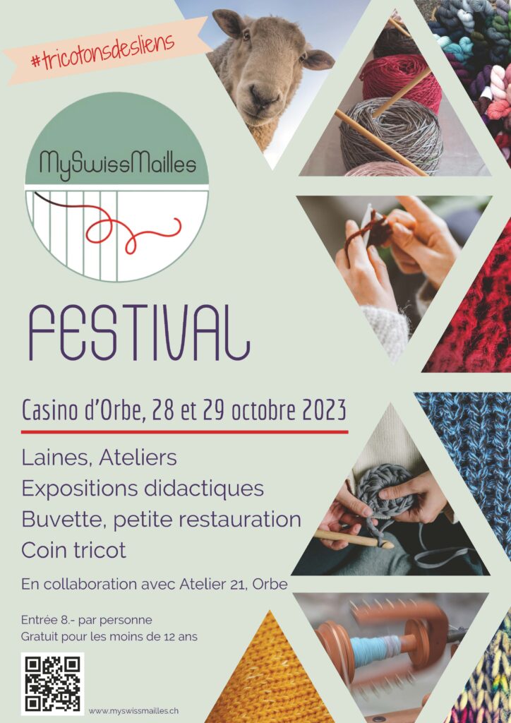 Le premier festival de laine de Suisse romande – MySwissMailles 